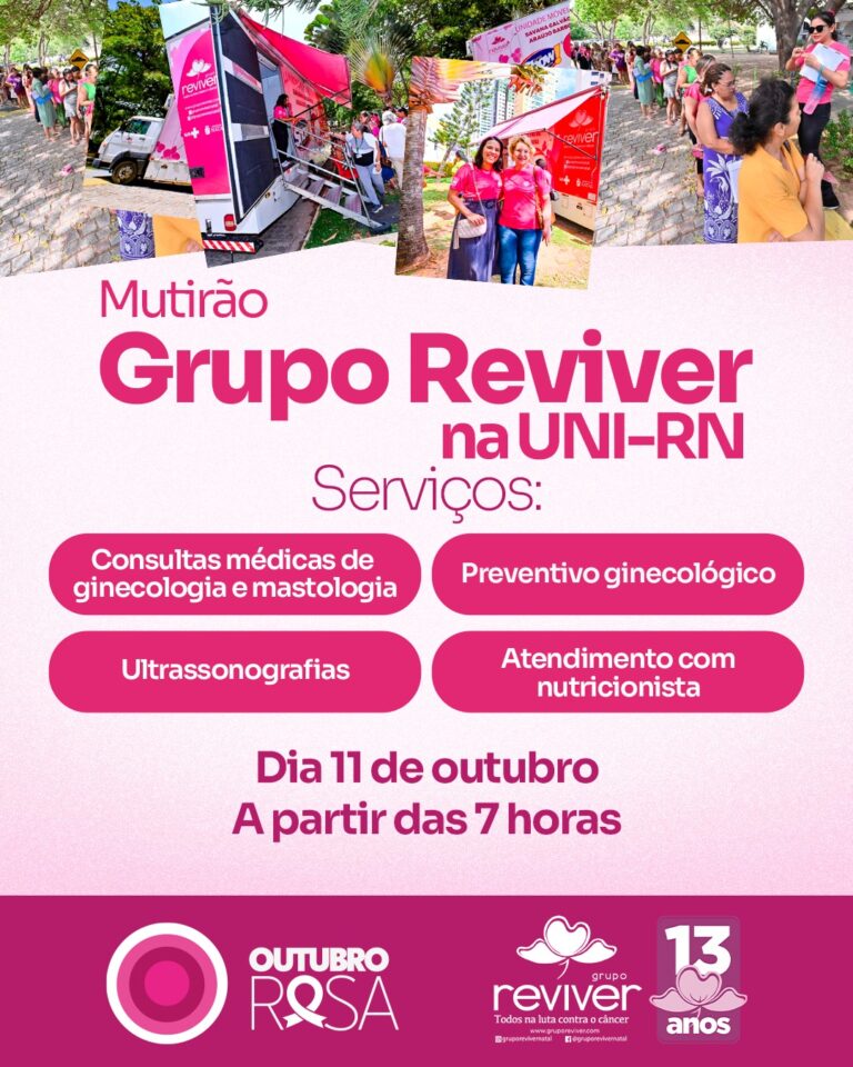 Mutirão do Grupo Reviver e UNI – RN